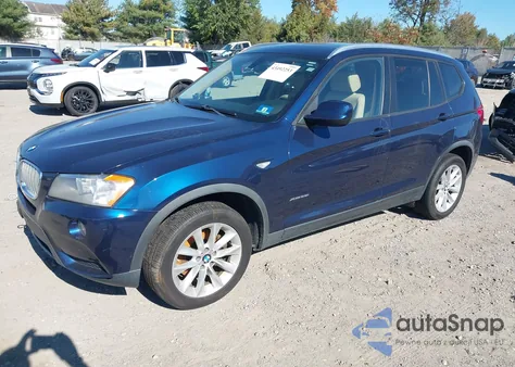 2014 BMW X3 xDrive28I из США, поврежденный, VIN 5UXWX9C58E0D34366